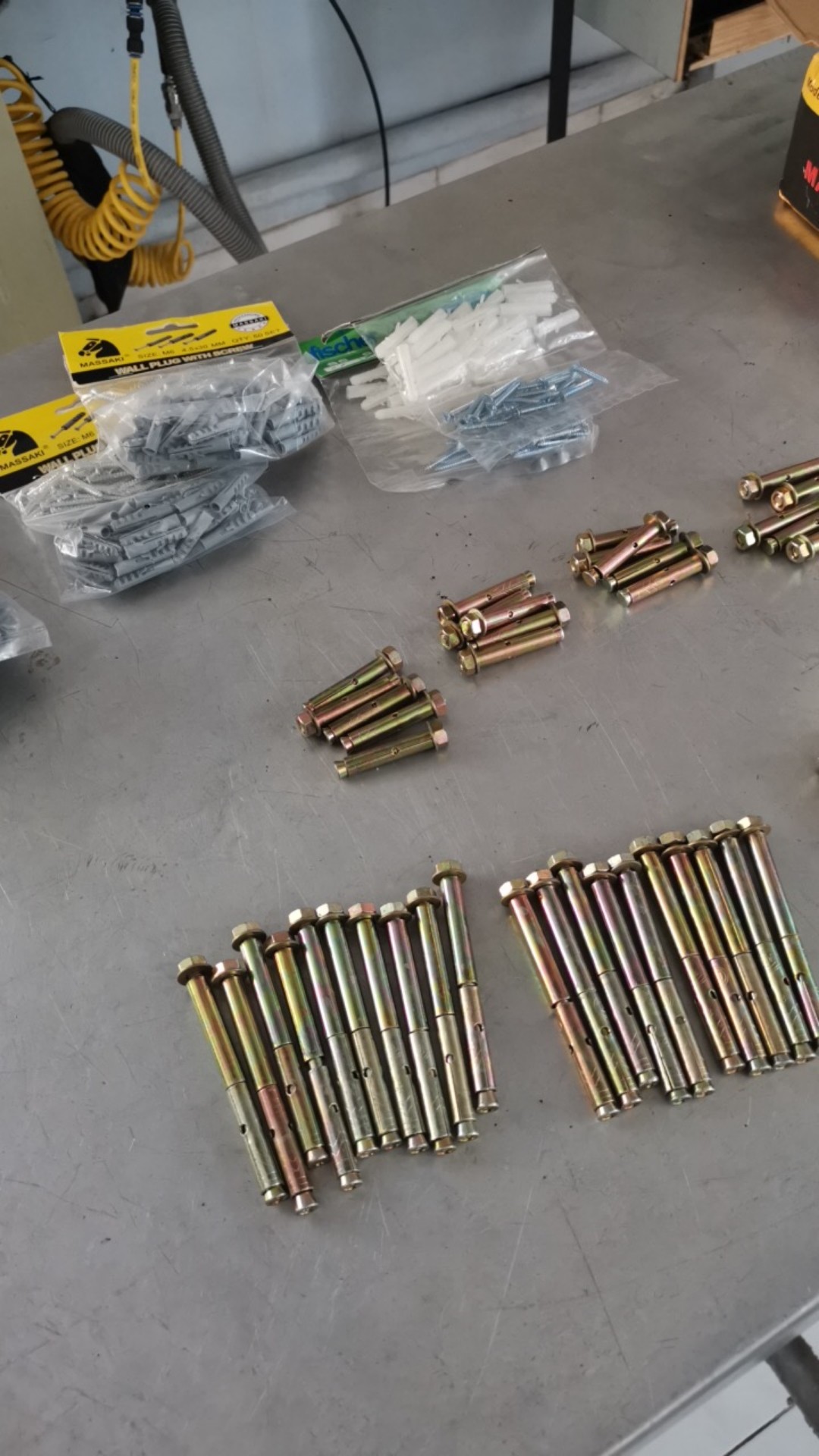 Fiser + Baut M8 Masaki/fiser Viser Berkualitas Mgj