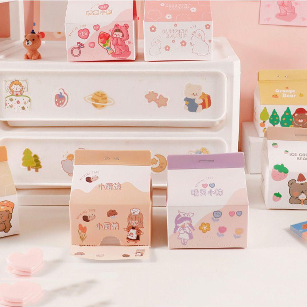 Lanfy Kartun Sticky Notes Lucu Removable Perlengkapan Kantor Sekolah Memo Stiker Sticky Stationery Memo Pad