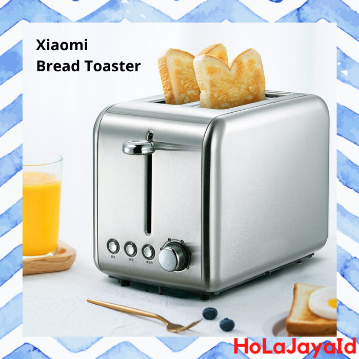 Alat Pemanggang Roti Bread Toaster Xiaomi Deerma SL281 Silver
