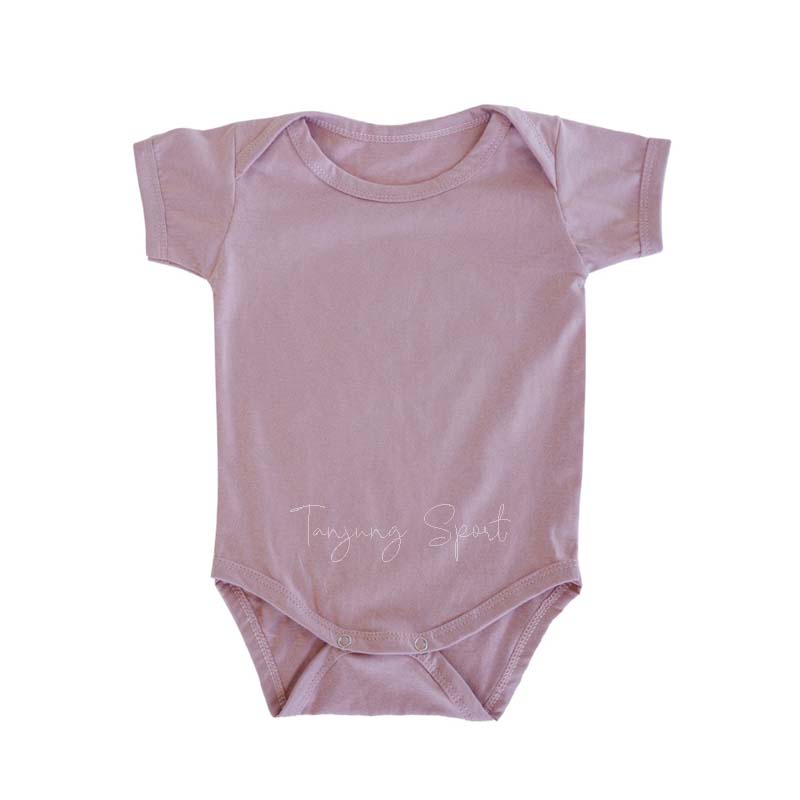 Jumper Bayi Jumpsuit Newborn Polos Bahan Halus