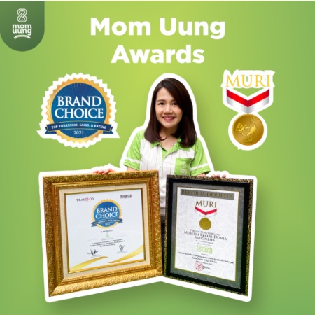 Mom Uung 60 kapsul Asi Booster Momuung Pelancar ASI Vitamin Ibu Menyusui Halal BPOM 60 Kapsul Original Jakarta