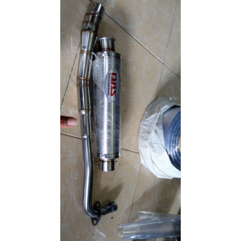 Knalpot Racing DBS Stainless FU Vixion Jupiter MX Shogun SP