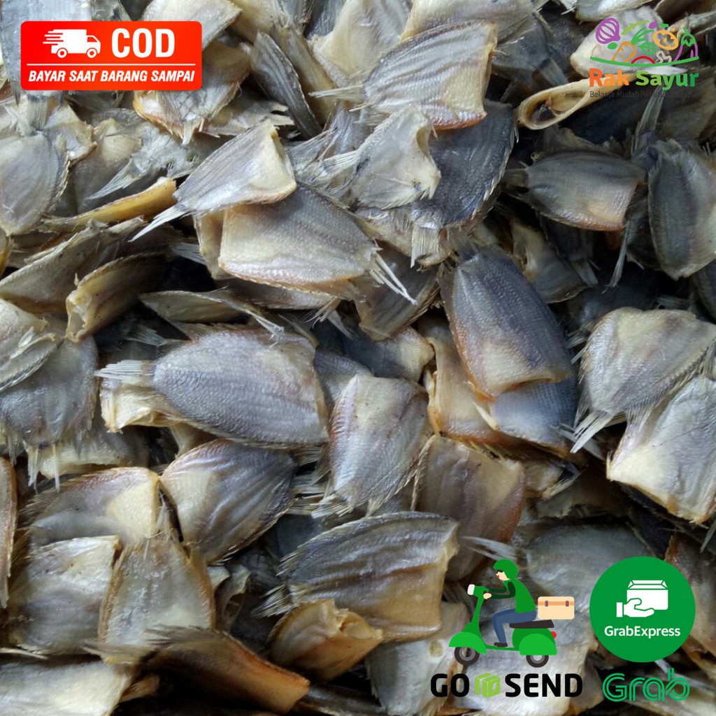 

Ikan Asin Sapek Siam Sepat Kecil - Besar 100gr Maco Daging Ikan Segar Rak Sayur Padang