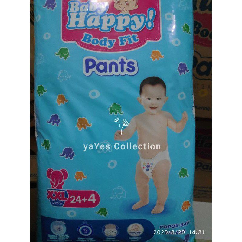 Baby Happy XXL24 Diapers popok baby happy