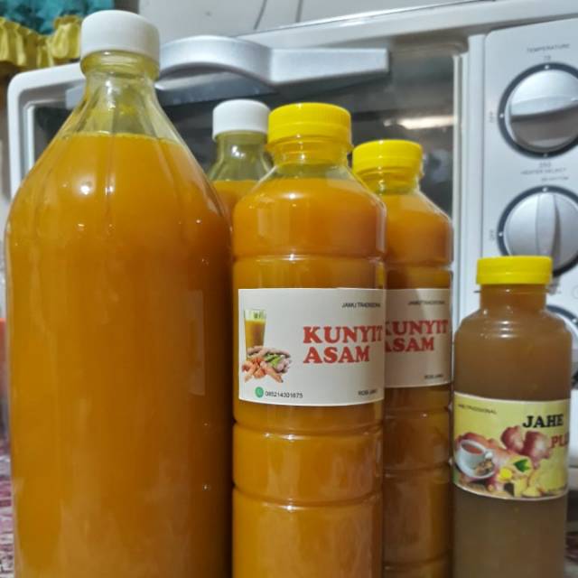 

Jamu kunyit asam alami/Diet alami