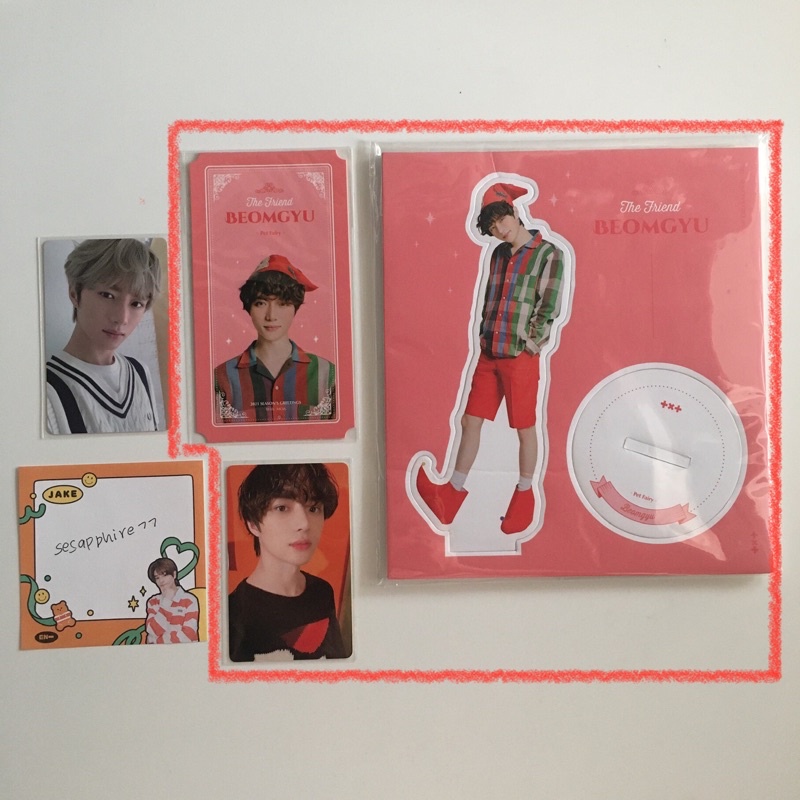 TXT BEOMGYU SEASONS GREETINGS SG 2021
