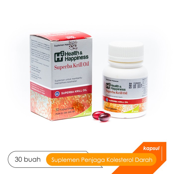 

H2 Health & Happiness Superba Krill Oil by Kalbe