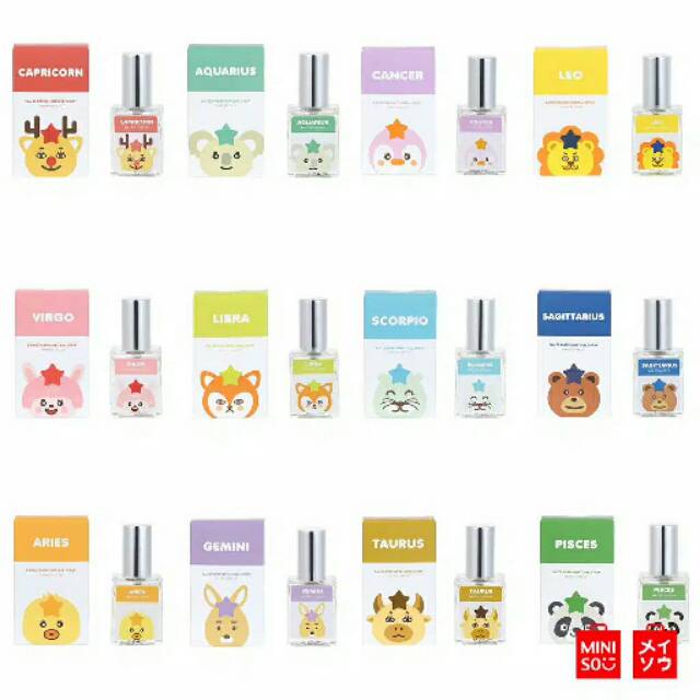 Miniso Official Universe Zodiac Perfume/parfum/parfum wanita  ( Januari - Desember )