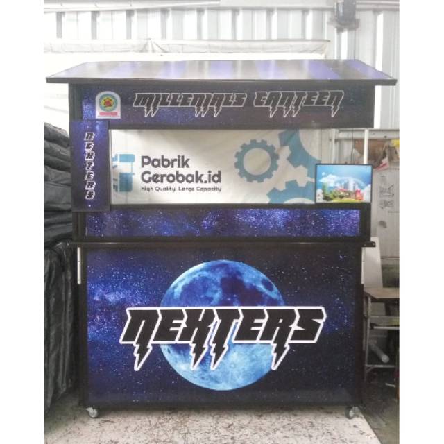 Booth portable lipat jumbo