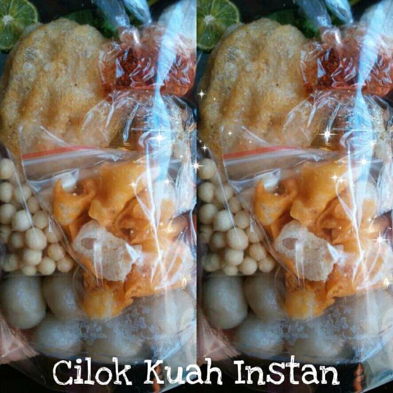 

BOCI Baso Aci / Cilok Kuah Instan isi jando