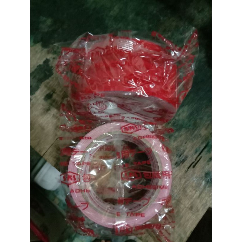 lakban warna kuning / merah / biru / hijau