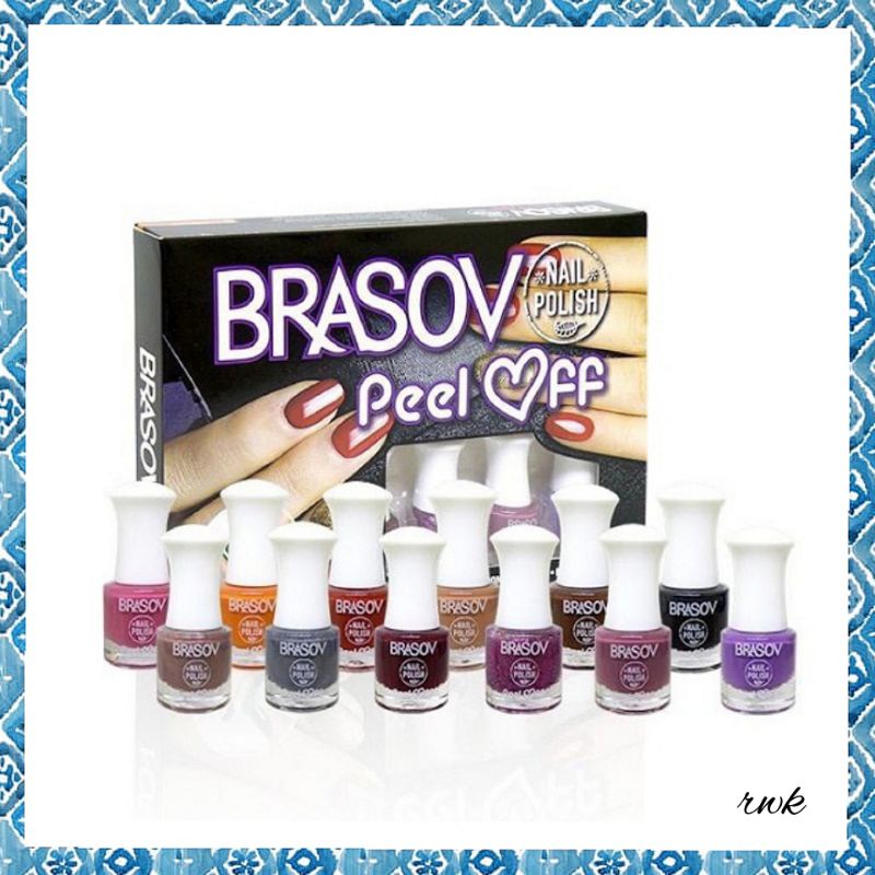 Brasov Peel Off Nail Polish Cat Kuku Kutex