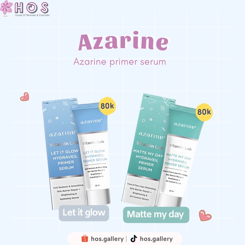 AZARINE primer serum vitamin lab