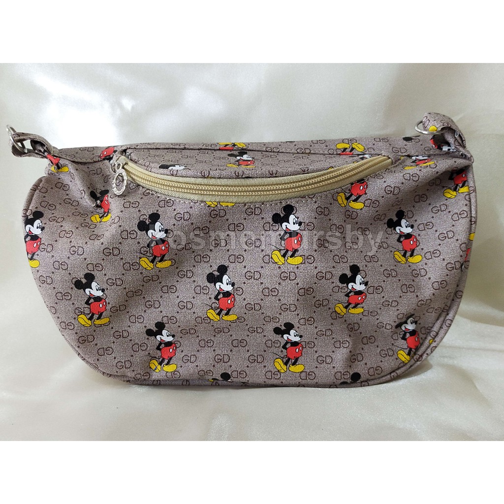 TAS SLINGBAG MICKEY MOUSE MURAH MERIAH