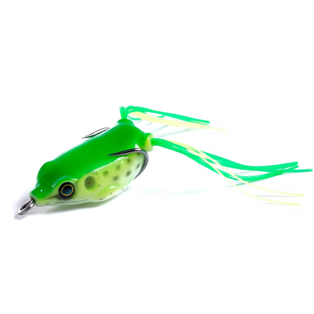 Hengjia 1pc Umpan Pancing Soft Bait Bentuk Katak Ukuran Fishing Lure 4cm/4.8g New Small Soft Thunder Frog Lure Casting Mini Thunder Frog Lure Umpan