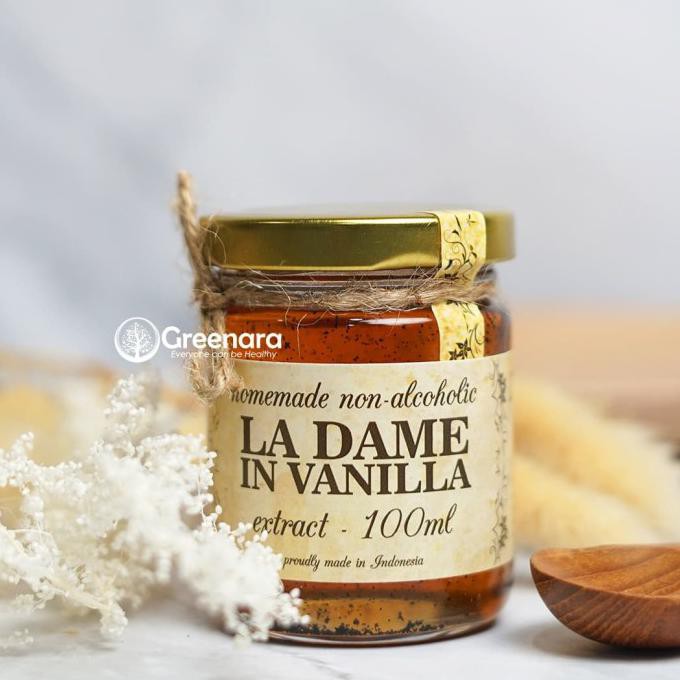 

Diskon La Dame in Vanilla Extract 100ml - Ekstrak Vanila Halal MUI Cuci Gudang Awal Tahun