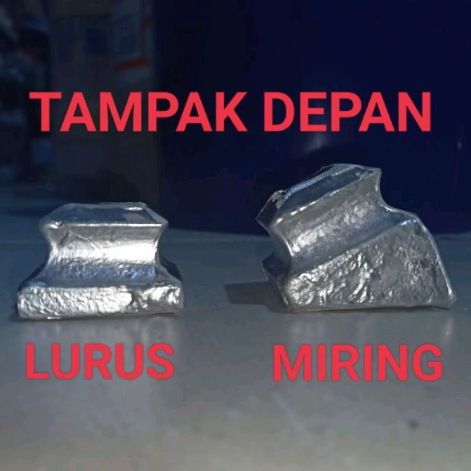 Ornamen Tapak Besi Nako 16 Lurus dan Miring