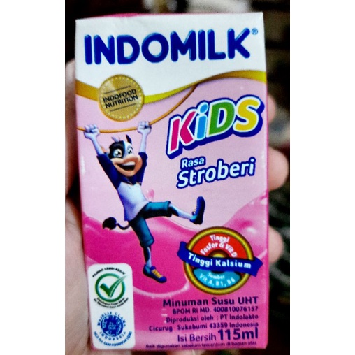 Susu UHT Indomilk kids 115 ml