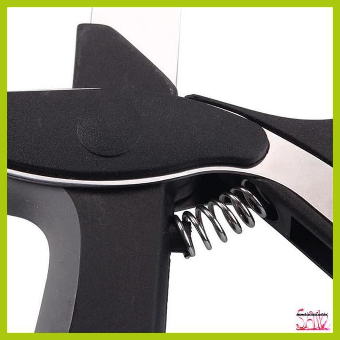 

GNOTOMEP- CLEVER CUTTER PISAU GUNTING SAYUR DENGAN TATAKAN -ASLII.