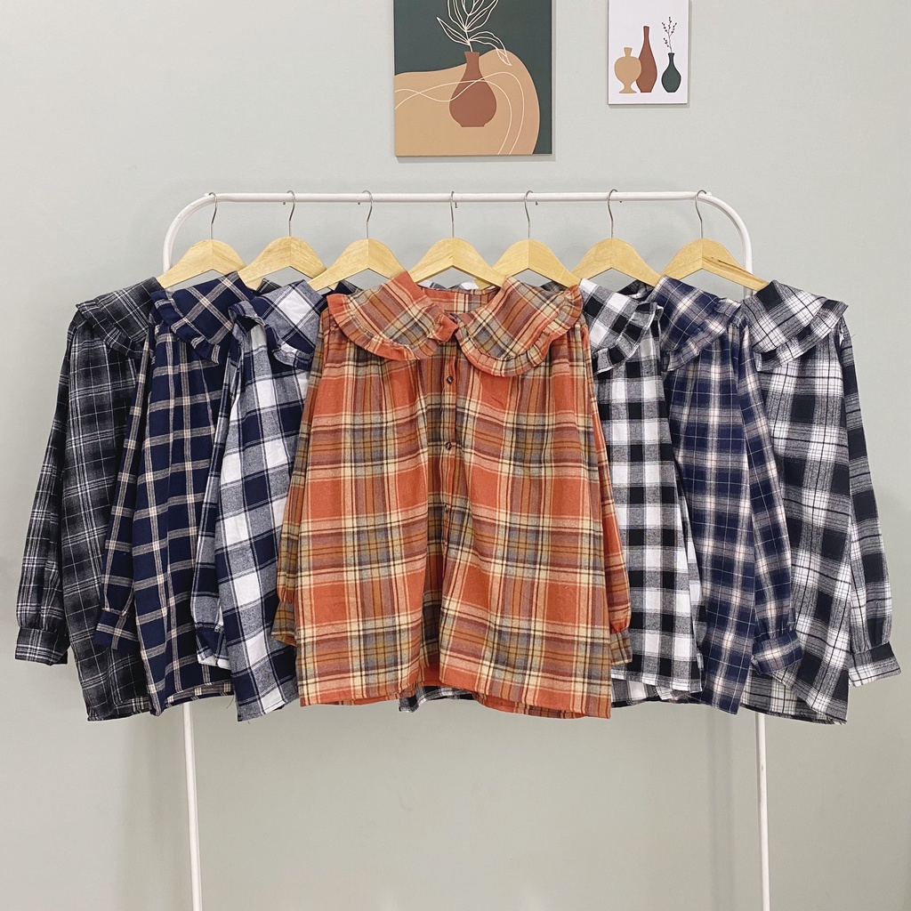 KEMEJA REMPEL LORI SHIRT FLANEL PREMIUM B350 CO