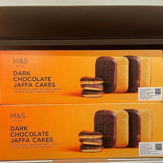 

Ready Stok M&S Food Dark Chocolate Jaffa Cakes Biscuit Marks & And Spencer