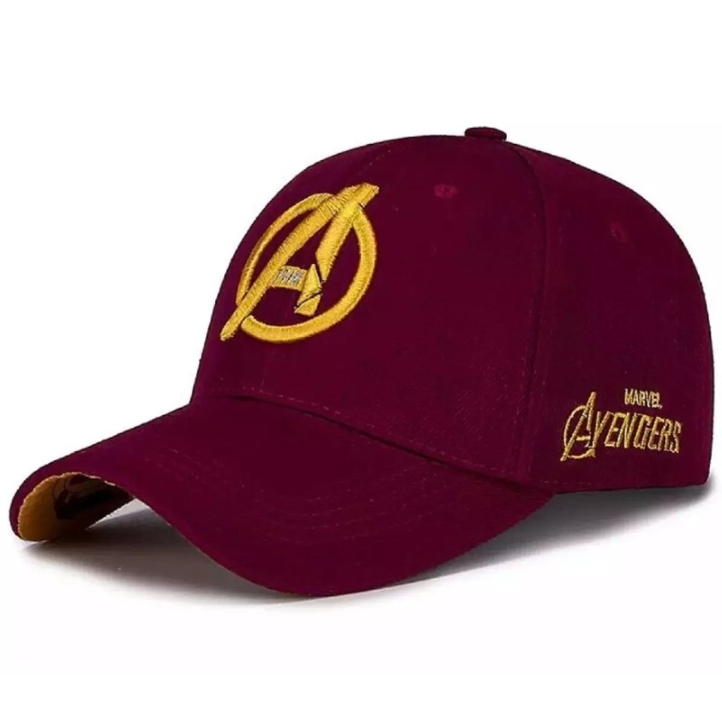 Topi Baseball Bordir Logo The Avengers // Fashion Topi Trendy Pria 2020 Termurah &amp; Terlaris