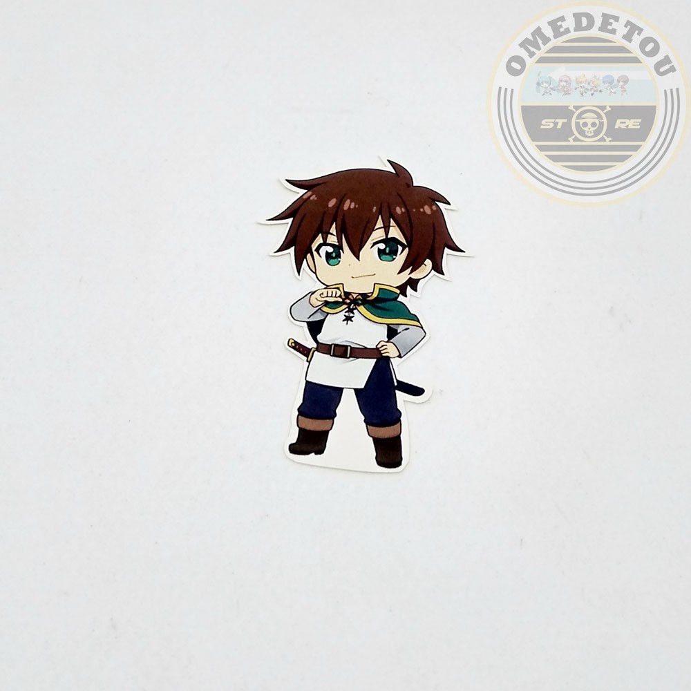 Sticker Anime Konosuba - Satou Kazuma