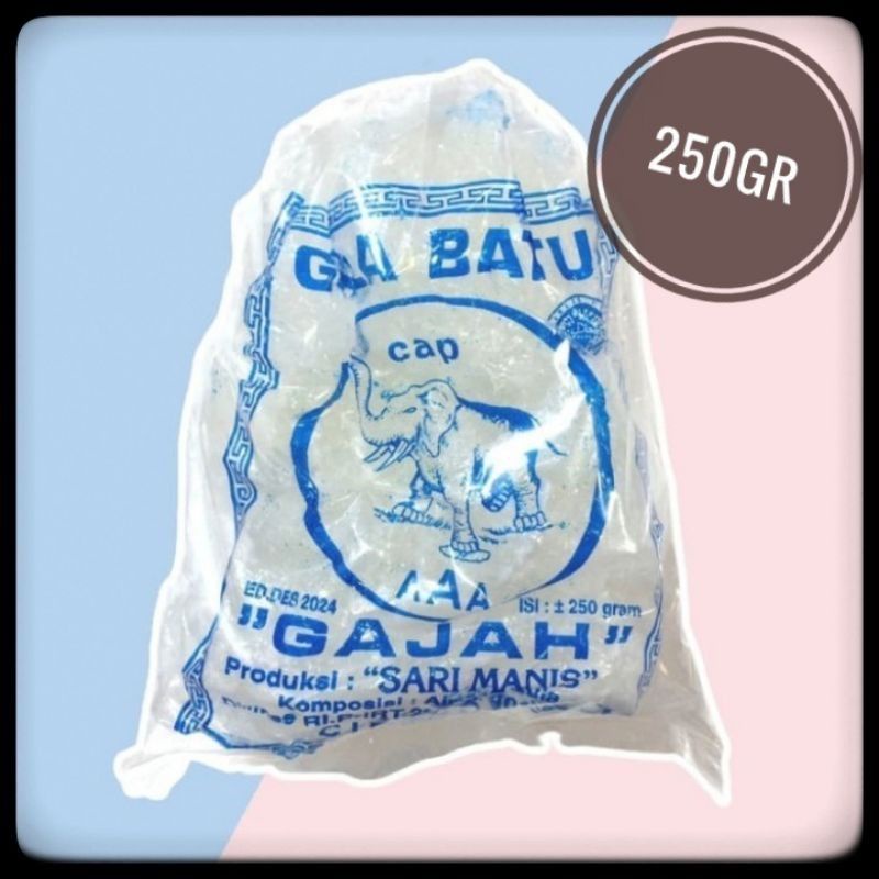 

gula batu spesial 250gr cap gajah /cap kembang