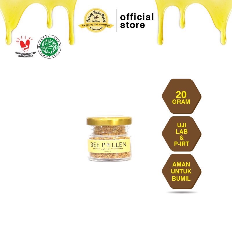 

Super Food Bee Pollen Granulle (mini jar)