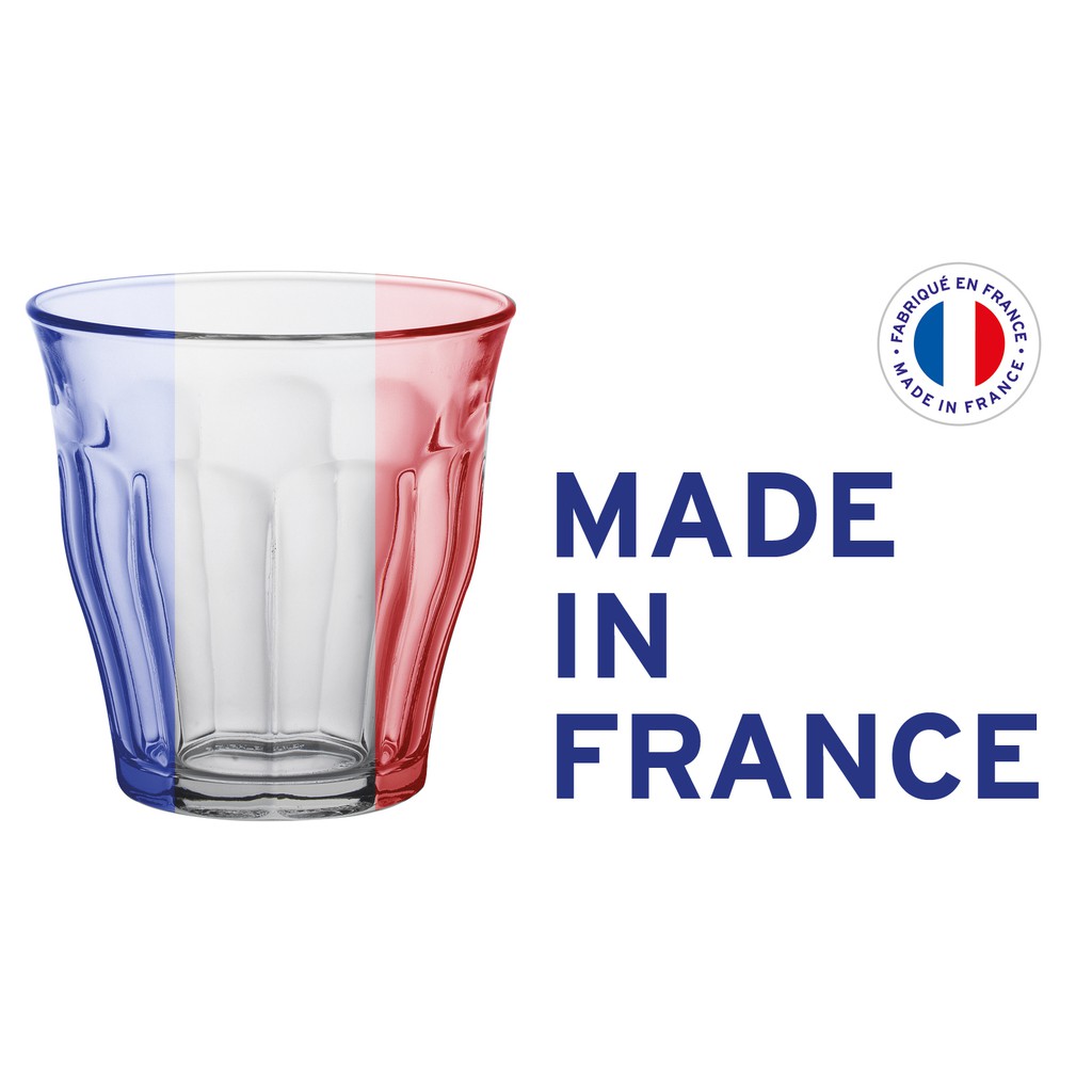 Duralex - Picardie Tumbler Whisky Coffee & Tea Glass Sloki 13CL -130mL