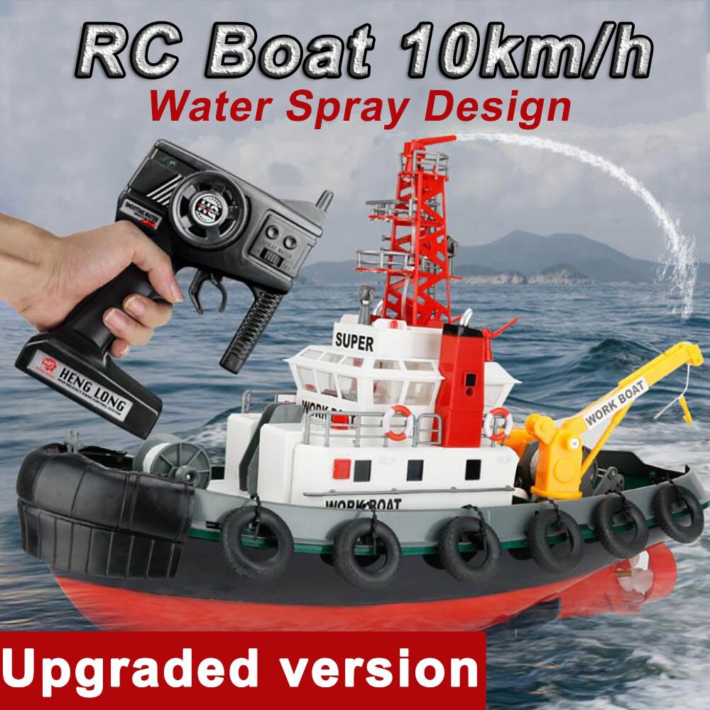 Jual Henglong RC Work Boat 2.4GHz 