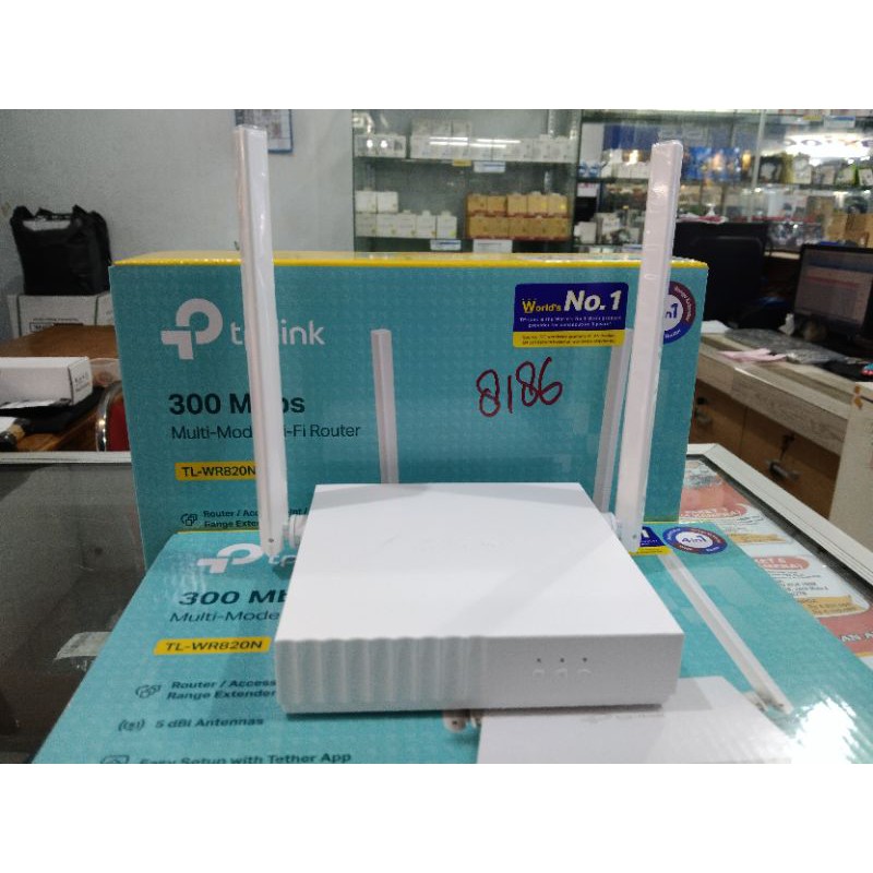 ROUTER N WIRELESS TP-LINK WR820N 300Mbps MURAH