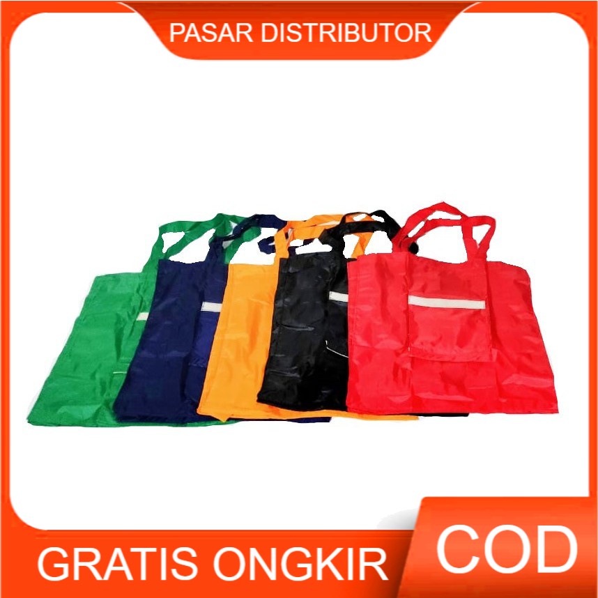 Kantong Plastik - Shopping Bag - Tas Belanja Modis Lipat - Tote Bag -Tas Lipat Murah