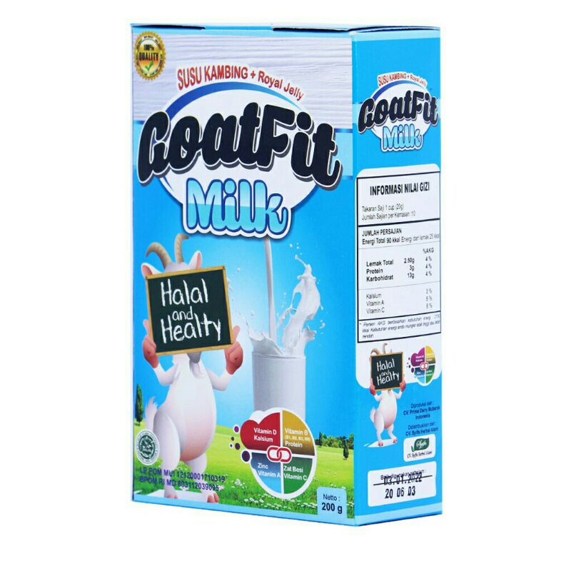 

GoatFit Milk Susu Kambing Plus Royal Jelly Original
