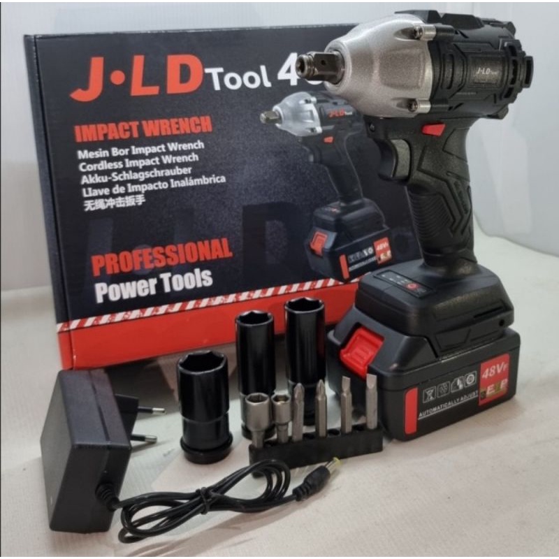 JLD Tools 48S Buka Baut Cordless impact wrench 1 batrei