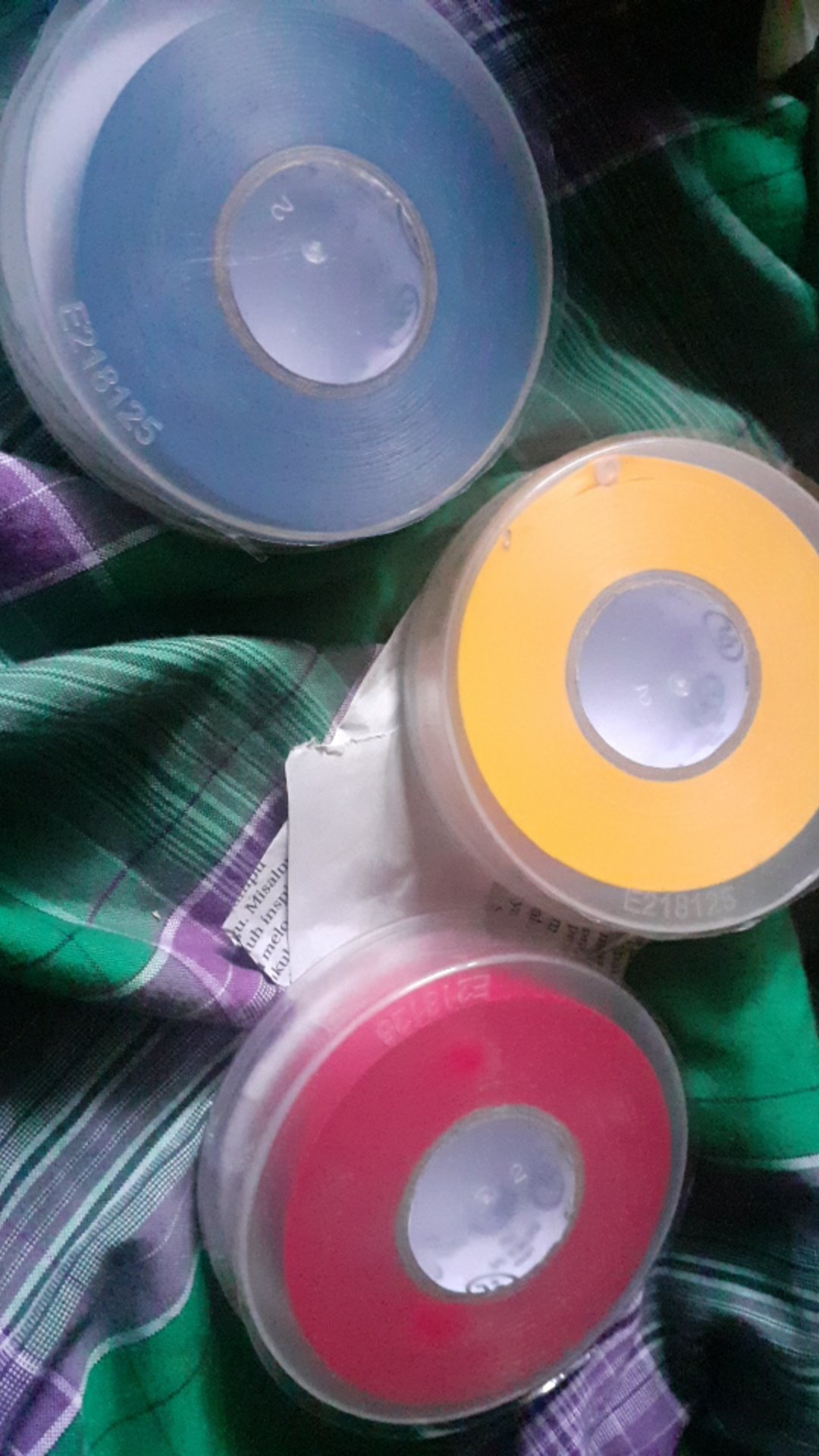 Isolasi Listrik Nachi 19mm X 20meter Black / Pvc Tape