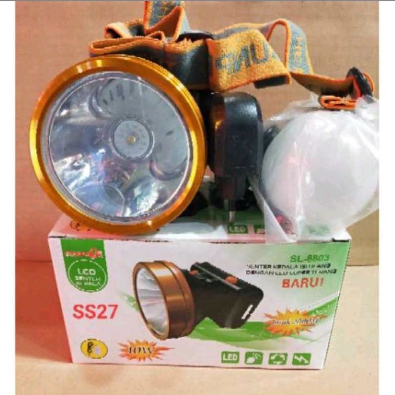 Senter Kepala LED 10 Watt Sunpro SL-8803