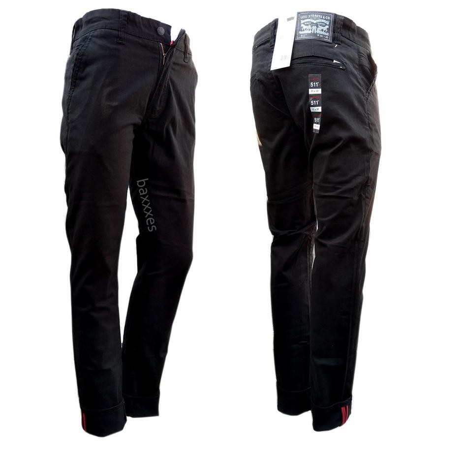 levis 511 chinos black