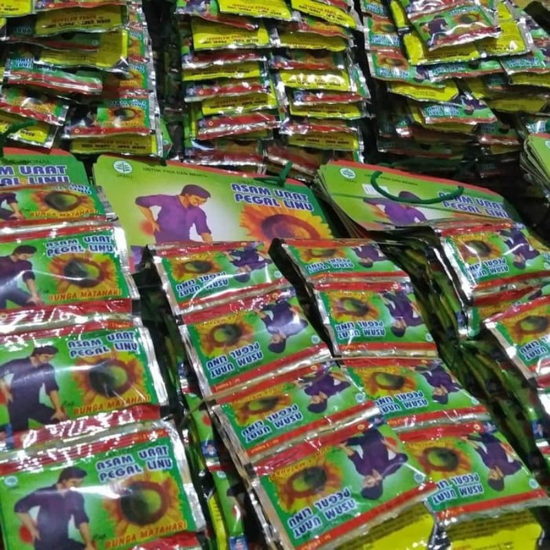 

Pegal Linu Asam Urat Cap Bunga Matahari 10 sachet @ 2 Kapsul