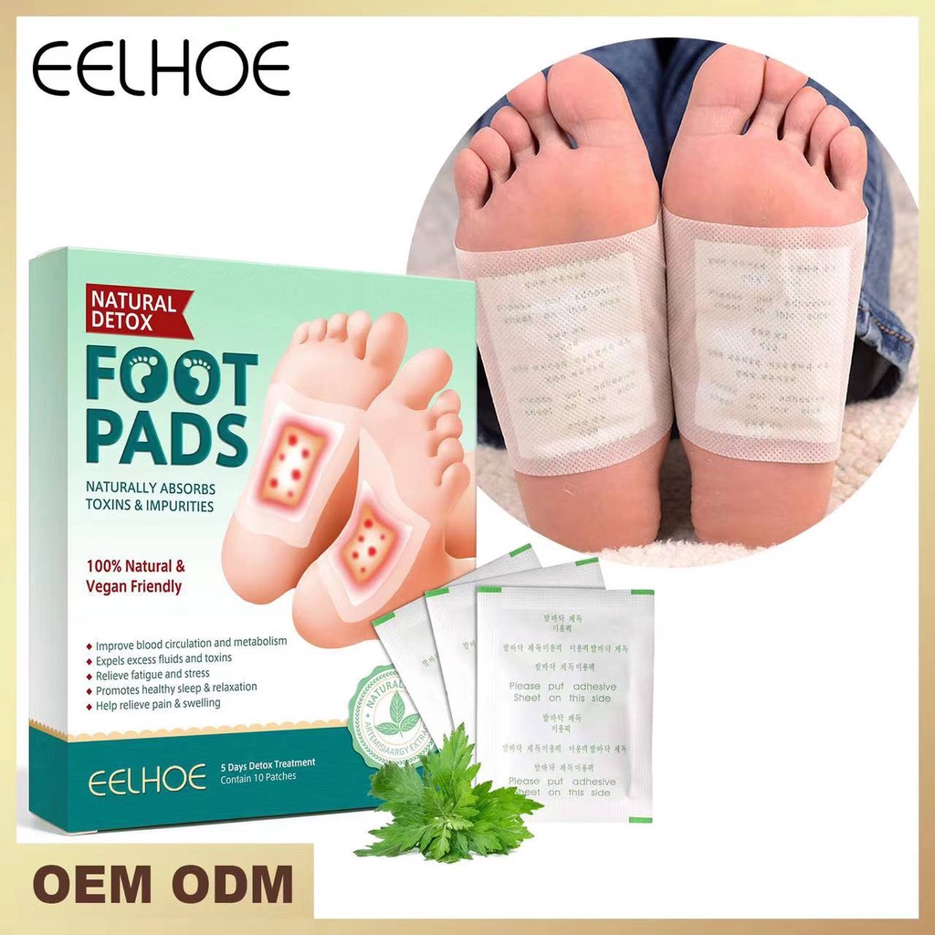 Jual eelhoe wormwood foot sticker foot sticker foot care sticker untuk