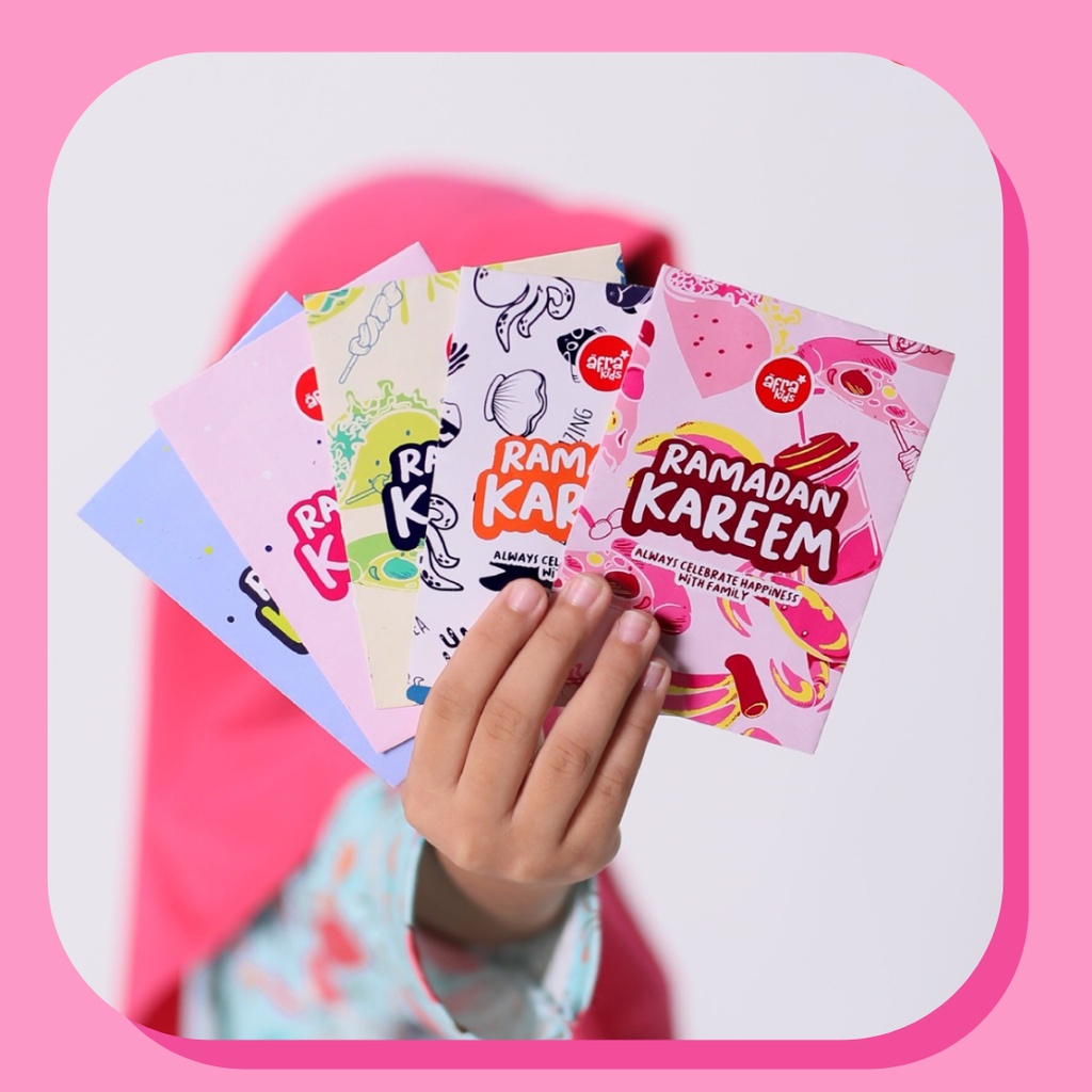 

AFRAKIDS - Amplop Lebaran Tema Ramadhan Kareem Angpau Anak Muslim