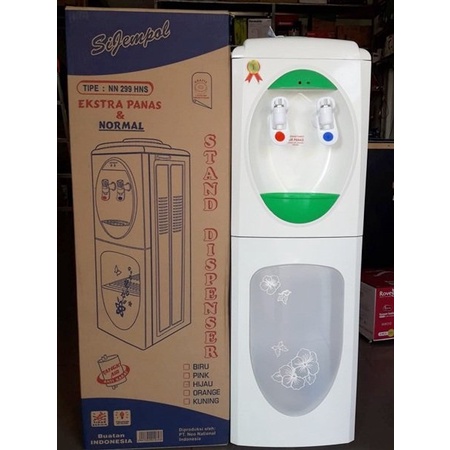 Dispenser NEO NATIONAL NN 299 HNS Sijempol 2 Keran Panas Normal