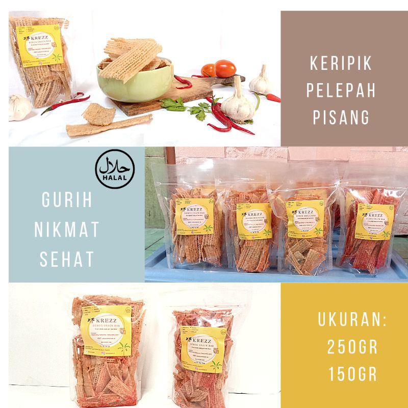 

keripik pelepah pisang