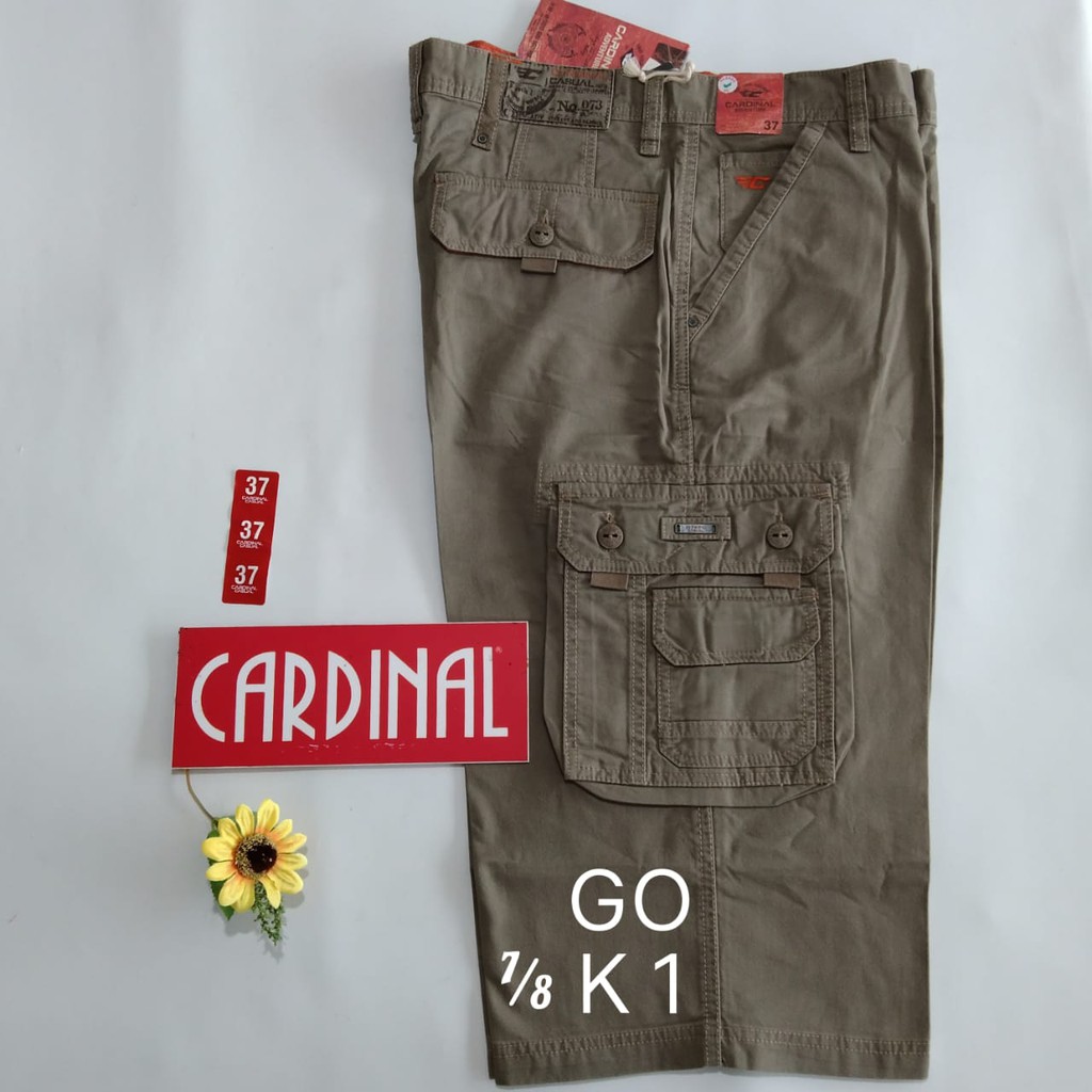 gof 37-KPL 2 CARDINAL KEMPOL CASUAL Celana Pendek Cowok Celana Kempol Fashion Pria Brand Kekinian