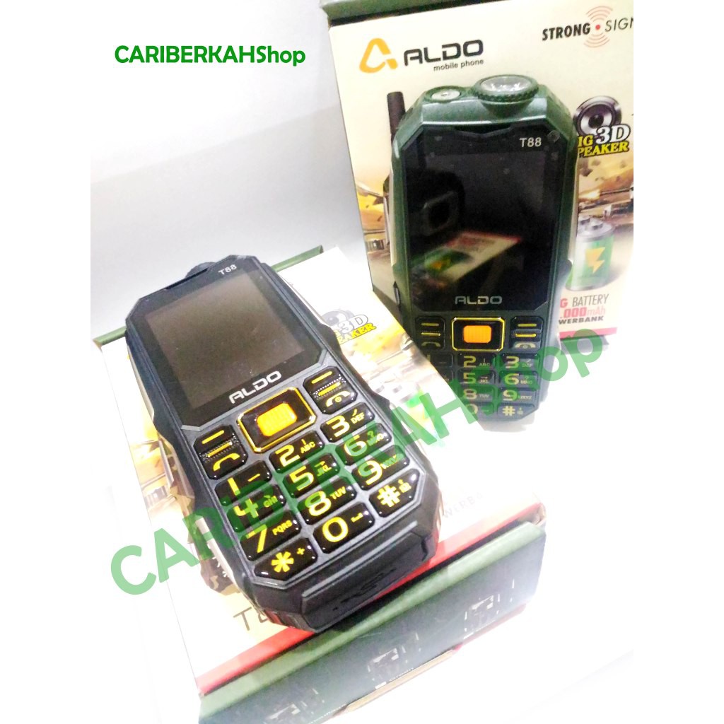 READY BLACK & GREEN color) HP ALDO T88 big speaker