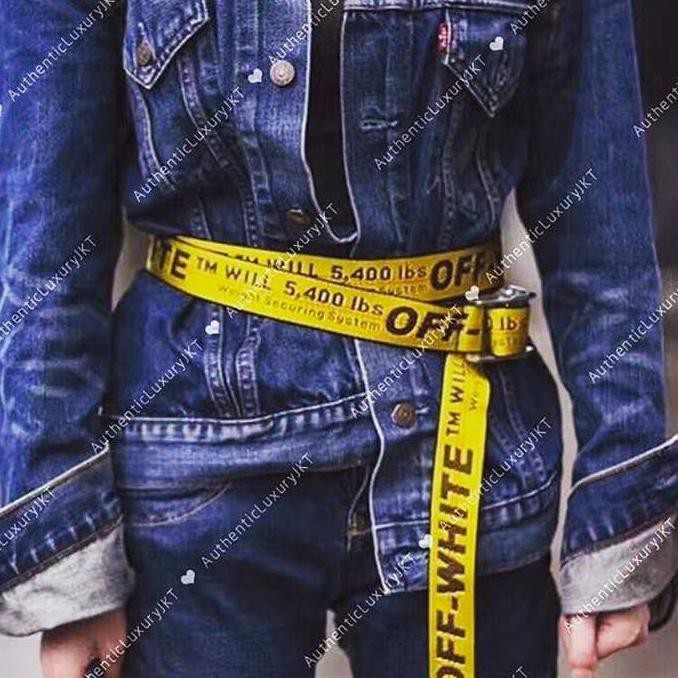 100% ORIGINAL OFFWHITE BELT 1.1 METER