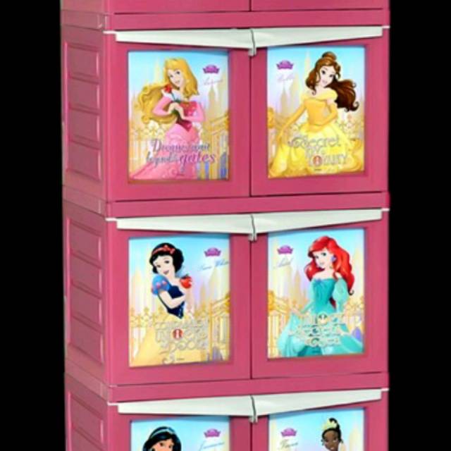 Lemari plastik karakter