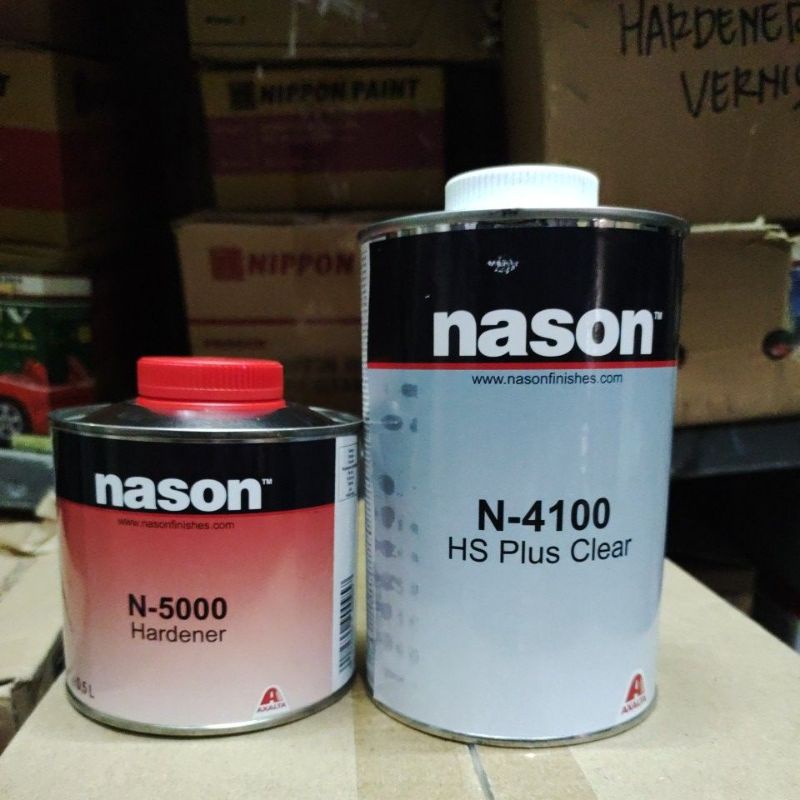 Clear Nason Hs N-4100 1.L Hardener N-5000 Nason 500Ml