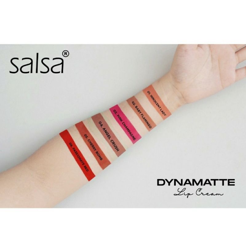 Salsa Dynamatte Lip Cream | Long Lasting Matte Lip Cream