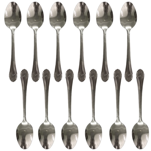 Sendok Makan Stainless 1 Lusin Premium High Quality Sendok Makan Stainless Steel Tebal Selusin